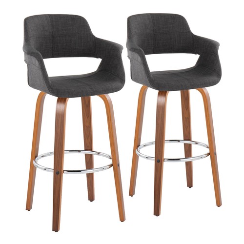 Vintage Flair 30" Fixed-height Barstool - Set Of 2